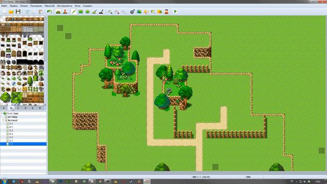 Создаём карты для проекта [ RMMV speedmapping 3 ] смотреть онлайн