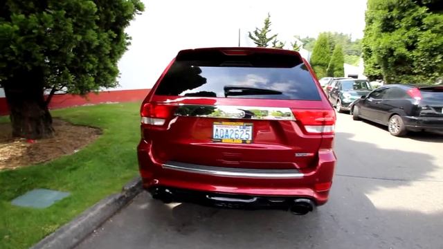 2012 Jeep Grand Cherokee SRT8 | Deep Cherry Red | CC211306 | Seattle | Bellevue смотреть онлайн