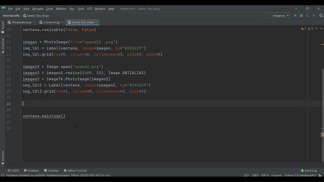 Crea un Medidor de Velocidad - Internet SpeedTest App usando Python y Tkinter de forma Sencilla. смотреть онлайн