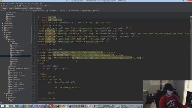 Using ReactJS with Django смотреть онлайн