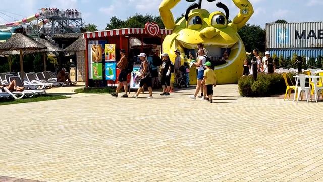 Energylandia, Water Park, ? Obejście po parku wodnym. ?? Palmy, bananowce musa basjoo ? Lato 2022r смотреть онлайн