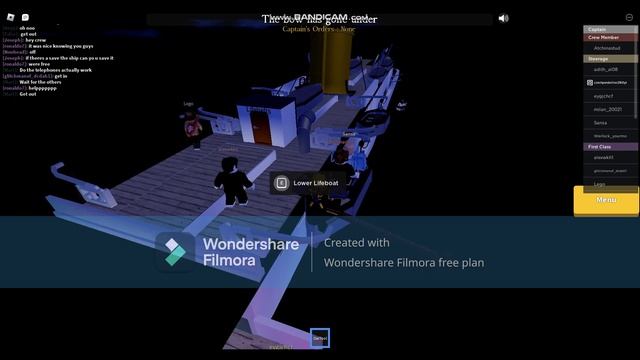 Playing Sinking Ship Survival! [Sinking Ship Survival] (Roblox) смотреть онлайн