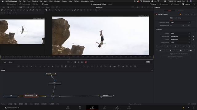 REVERSE CLONE FREEZE FRAME EFFECT - Davinci Resolve 18 смотреть онлайн