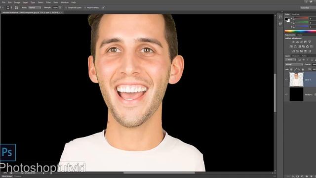 How to Create Cartoon Effect Photoshop Turorial смотреть онлайн