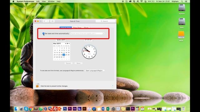 How to set date and time on Macbook - Mac OS X смотреть онлайн