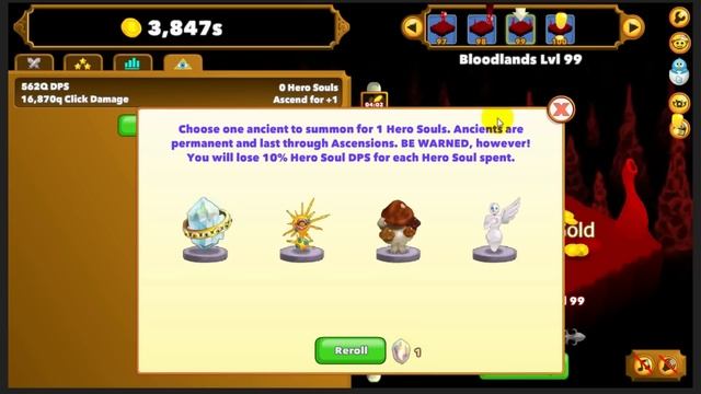 Симулятор Героя - Clicker Heroes (Эпичный Кликер) Не Прохождение и Гайд смотреть онлайн