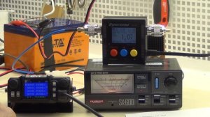 Surecom SW-102 Автоматический измеритель КСВ, выходной мощности и частоты  Сравнение точности с DIA