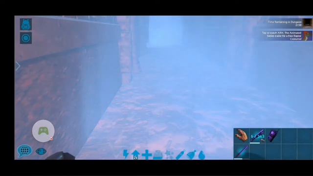 Ark mobile dungeon Icicle & Axe Ледяной данж /как легко пройти ловушку( шипы с топорами) смотреть онлайн