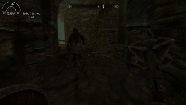 Lets Play Skyrim : Part 2 ( No Commentary, Modded )