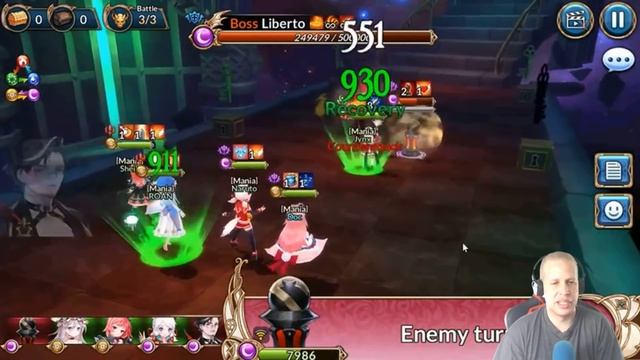Knights Chronicle 3 star Advent Chess Master Liberto Dungeon Guide смотреть онлайн