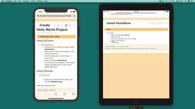 Python HelloWorld Documentation смотреть онлайн