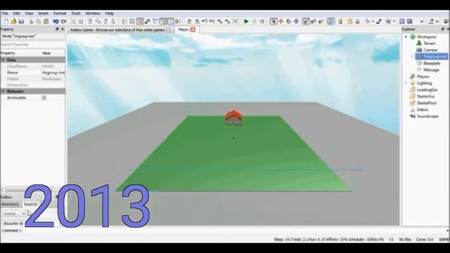 Roblox Studio Evolution (2006-2020) смотреть онлайн