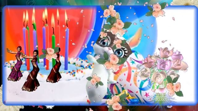 МУЗЫКАЛЬНАЯ ОТКРЫТКА. С ДНЕМ РОЖДЕНИЯ, ПОДРУГА!!! АВТОР ВИДЕО ЛЮДМИЛА ЧЕПЧУГОВА смотреть онлайн