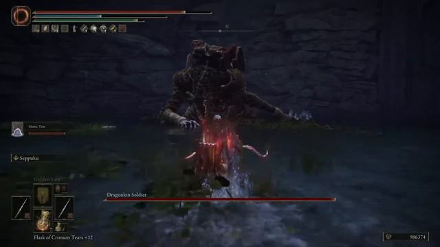 Elden Ring: Bleed Build vs Dragonkin Soldier смотреть онлайн