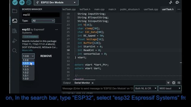 ESP32 I2C Bus Scanner –BMP180 section смотреть онлайн
