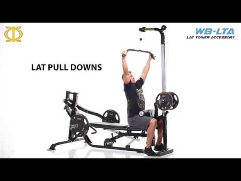 Стойка аксессуар WB LTA13 Powertec Workbench Lat смотреть онлайн