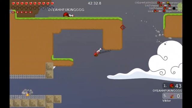 Teeworlds| Playing on ZCatch! смотреть онлайн