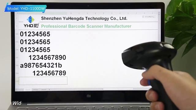 1100DW 2D Wireless Barcode Scanner 1D QR Bar Code Reader 2.4G USB 2-in-1 Warehouse Pharmacy and Lib смотреть онлайн