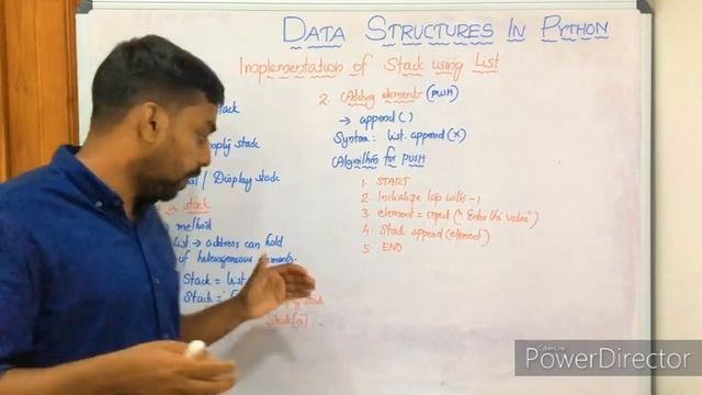 Stack in Python || Operations on Stack || Data Structures in Python || CBSE XII Computer Science смотреть онлайн