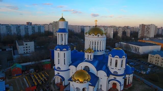 Храм Собора Московских Святых пасха смотреть онлайн