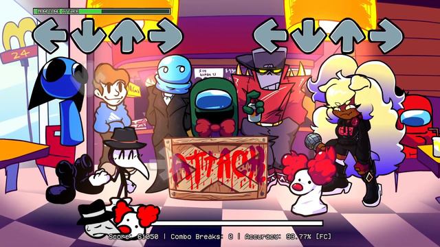 FNF vs Impostor V4: Monotone Attack (Freeplay Song) [FC] смотреть онлайн
