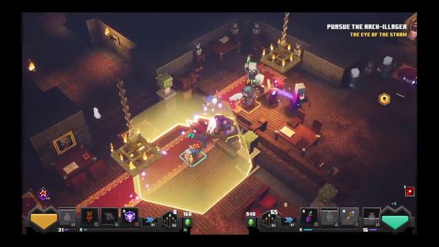 Minecraft Dungeons: Arch-Illager fight смотреть онлайн