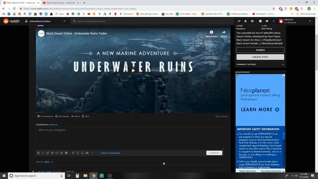 Black Desert Online [BDO] Underwater Ruins Release Date NA/EU смотреть онлайн