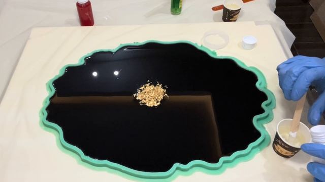 ستاند ريزن بتأثير الورد ? Resin stand with rose effect смотреть онлайн