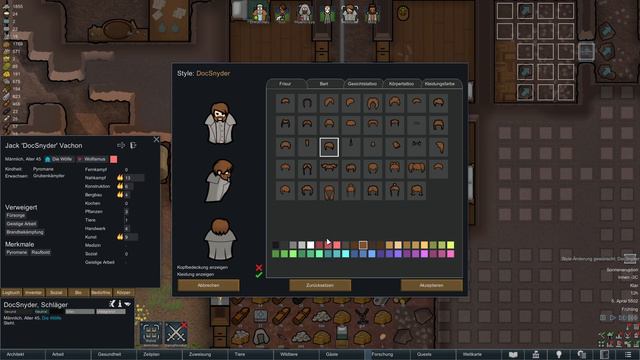 RimWorld - #15 Endlich gescheite Frisuren! (Wolfismus-Ideology) смотреть онлайн