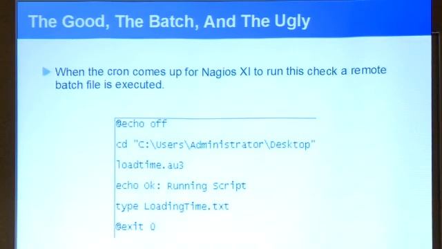 Sam Lansing: Automating Windows Application Testing And Problem Resolution With Nagios смотреть онлайн