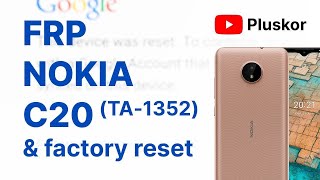 Сброс пароля и FRP Nokia c20 TA-1339_1348_1352_1356. Полностью разблокируем телефон. смотреть онлайн