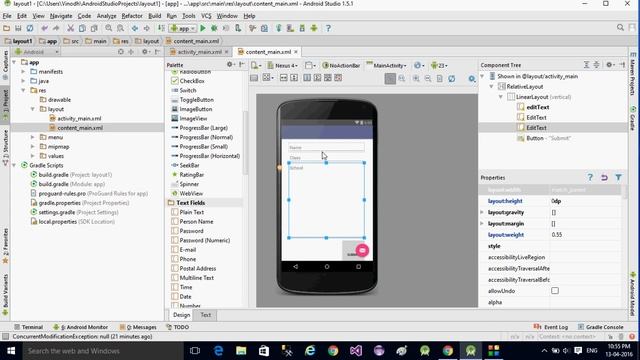 3.Android Programming-Linear Layout смотреть онлайн