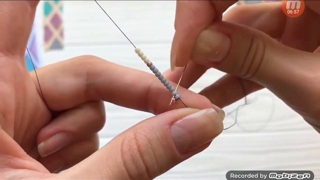 жгуты из бисера. на шею очень красиво и модно! смотреть онлайн