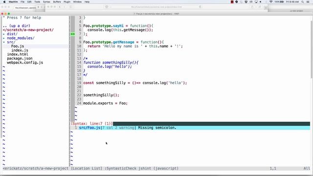 More Webpack ES6 смотреть онлайн