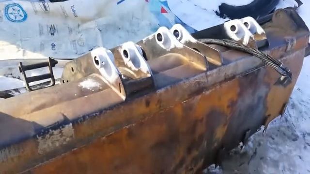 ремонт отверстий фронтального ковша terex 860 часть 3 смотреть онлайн