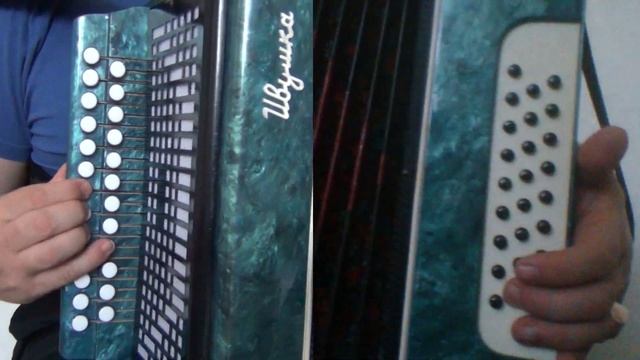 Вьюн над водой // Разбор песни на гармони и баяне смотреть онлайн