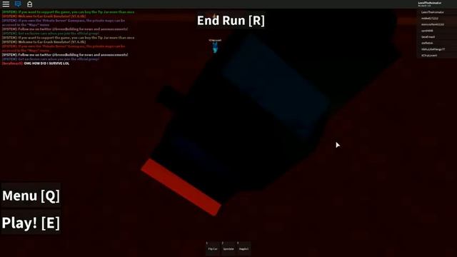 Roblox Car Crash Simulator Breaking All Cars In High Jump/Ramp! смотреть онлайн