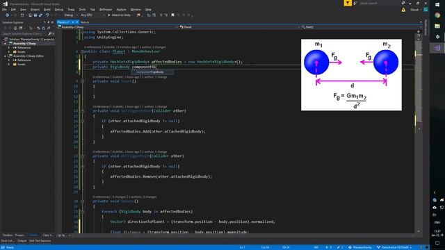 ? Гравитация планет в Unity 3D [Tutorial] (Часть 1/2) - как в KSP смотреть онлайн