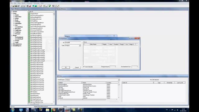 TES Construction Set - Weapons
