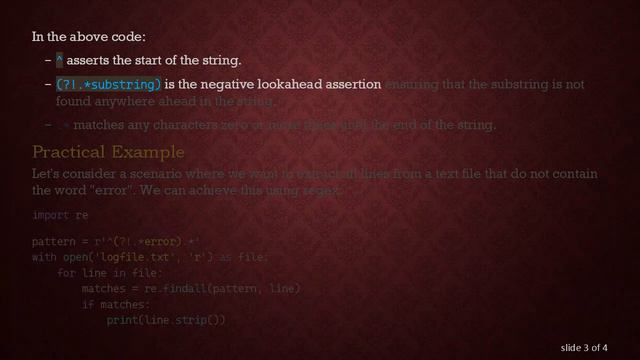 How to Use Python Regex to Match Strings Not Containing a Substring смотреть онлайн