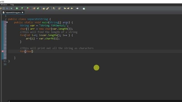 Lexical Analyzer: Split string in java without using the split method | TOPZmetal channel смотреть онлайн