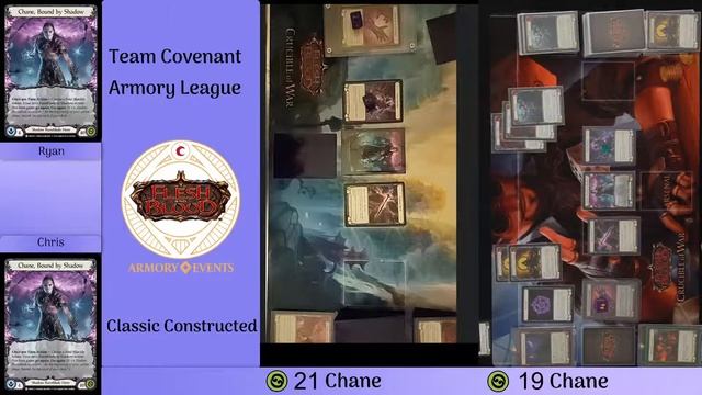 Team Covenant Flesh and Blood TCG Armory League Week 3 - Chane Mirror! смотреть онлайн
