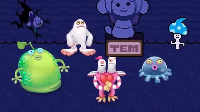 Temmie Village theme but with My Singing Monsters (animated) смотреть онлайн