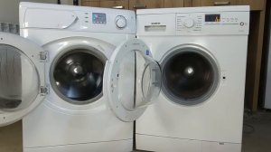 Experiment - Ariston vs Siemens - Unbalancing Battle - with two Washing Machines