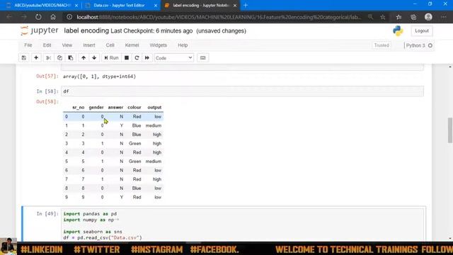label encoding in machine learning | what is label encoding | Machine learning | Data preprocessing смотреть онлайн