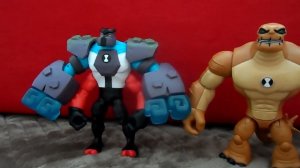 Обзор фигурок Бен 10. Ben 10. Гумангозавр и Омни усиленный силач. Фигурки из Бен Тен 10