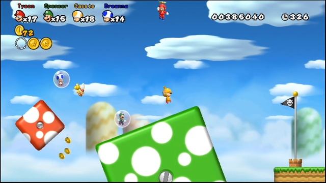 New Super Mario Bros. Wii - Part 2 (4 Player, 2018) смотреть онлайн
