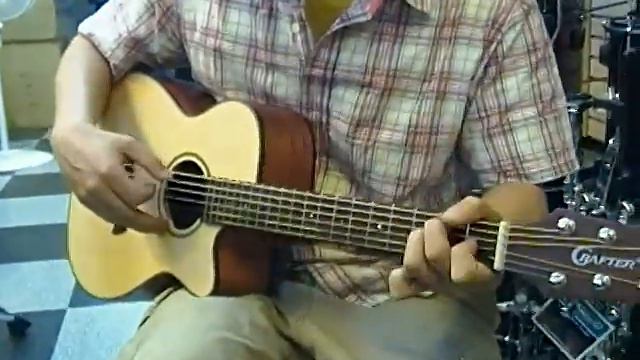 CRAFTER Acoustic Guitar TIDY смотреть онлайн