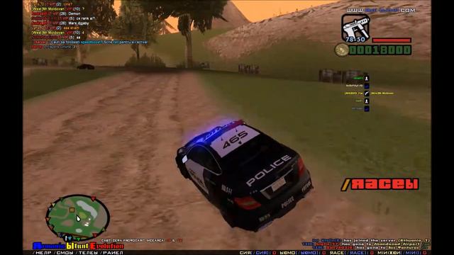#5 Mercedes-Benz C 63 AMG Black Series Police ( GTA San Andreas ) смотреть онлайн