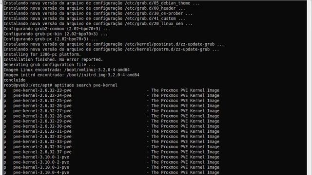 06 - Instalação Debian Proxmox e Update - Curso completo Proxmox V. 3, 4 e 5 смотреть онлайн